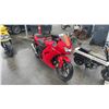 Image 1 : 2008 KAWASAKI NINJA 125CC MC, MOTORCYCLE, RED, VIN JKAEXMJ168DA01509,