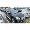 Image 1 : 2009 MERCEDES ML350 4MATIC, 4DR SUV, BLACK, VIN 4JGBB86EX9A493581,