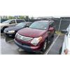 Image 1 : 2007 SUZUKI XL7, 4DR SUV, RED, VIN 2S3DA217X76110899,