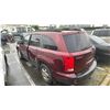 Image 2 : 2007 SUZUKI XL7, 4DR SUV, RED, VIN 2S3DA217X76110899,