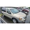 Image 4 : 2008 PONTIAC MONTANA SV6, 4DR 4 PASS VAN, GOLD, VIN 1GMDU031X8D109172,