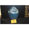 Image 1 : 11 3/4" HAND BLOWN ART GLASS VASE; SIGNED TOM STOENER 2001