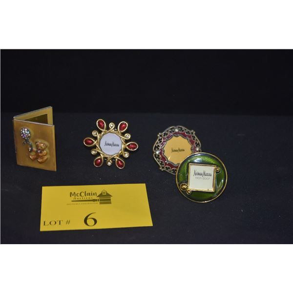 JAY STRONGWATER MINIATURE PICTURE FRAMES (4 PCS)