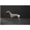 Image 2 : BRONZE SCULPTURE OF A GREYHOUND OR WHIPPET DOG (8 1/2" X 6 1/4")