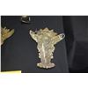 Image 5 : ANTIQUE FRENCH STYLE CHERUB WALL HANGINGS & GILDED CHERUB ON MARBLE BASE (3 PCS)