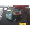 Image 3 : COLLECTION OF PLATES & BOWLS (RED, GREEN & BROWN (15 PCS)