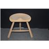 Image 2 : WERNER SHOEMAKER STOOL, DENMARK, WHITE OAK (13 1/2" X 11")