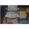 Image 2 : PAIR UPHOLSTERED ARM CHAIRS (PAIR)