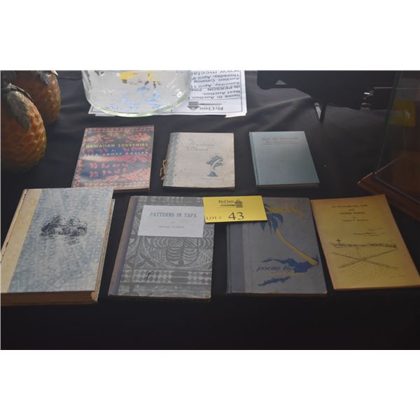 COLLECTION OF HAWAIIAN POETRY BOOKS (7 PCS)