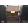 Image 1 : PAIR WOOD END TABLES W/1 DRAWER (PAIR)