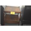 Image 2 : PAIR WOOD END TABLES W/1 DRAWER (PAIR)