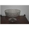 Image 2 : VINTAGE AMERICAN BRILLIANT PERIOD CUT CRYSTAL PEDESTAL BOWL