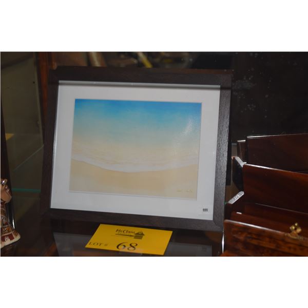 FRAMED PRINT BY SARAH CAUDLE (10 3/4" X 8 3/4")