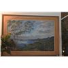 Image 3 : FRAMED OIL ON CANVAS, COSTAL LANDSCAPE; SIGNED LOPES (JEANNE) (43" X 31 1/2")