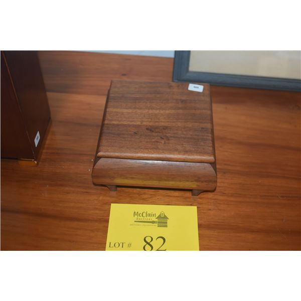 KOA WOOD JEWELRY BOX BY M.F. AQUINO, M.D.