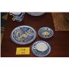 Image 1 : VERNON KILNS DON BLANDING "HONOLULU" PATTERN PLATES, SAUCERS, BOWLS & CUPS (29 PCS)