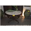 Image 1 : ANTIQUE 42" VICTORIAN MARBLE TOP PARLOR TABLE