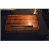 Image 2 : CURLY KOA WOOD JEWELRY BOX (12 1/2" X 8 1/4")