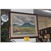 Image 1 : KOA FRAMED LANDSCAPE PAINTING; SIGNED S. HIRONAKA, KAUAI '65 (24 3/4" X 20 3/4")