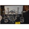 Image 3 : COLLECTION OF ASSORTED CRYSTAL & GLASS CANDLE HOLDERS (11 PCS)
