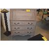 Image 2 : DROP FRONT SECRETARY W/3 DRAWERS