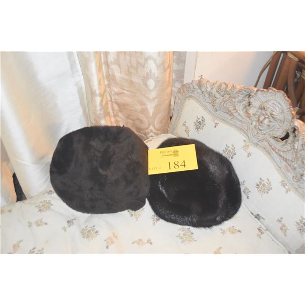 FUR HATS (2 PCS)