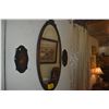 Image 1 : OVAL BEVELED WALL MIRROR