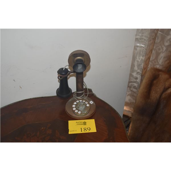 VINTAGE CANDLESTICK TELEPHONE