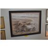 Image 2 : FRAMED OIL ON CANVAS, SEA SCAPE; SIGNED DAWSON '76 (46" X 36")