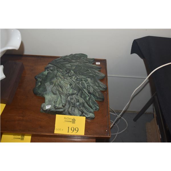 INDIAN CHIEF SCULPTURE