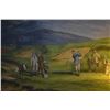 Image 3 : FRAMED ORIGINAL OIL ON CANVAS, GOLF SCENE; SIGNED THOMAS KEEVER (51" X 42")