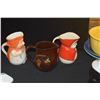 Image 8 : COLLECTION OF VINTAGE POTTERY PITCHERS & TOBY JUGS (SHAWNEE, ROYAL DOULTON, ETC.) (10 PCS)