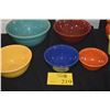 Image 3 : COLLECTION OF BAUER STACKING BOWLS (5 PCS)