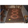 Image 3 : AFGHAN TRIBAL AREA RUG (50" X 74")