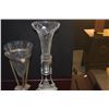 Image 2 : GLASS VASES IN STANDS (2 PCS)