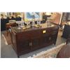 Image 3 : ROSEWOOD BUFFET W/4 DRAWERS & 4 DOORS (68" X 20" X 35 1/2")