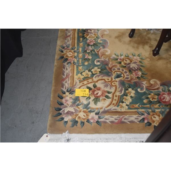 VINTAGE CHINESE WOOL RUG (9' X 12')