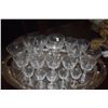 Image 2 : FOSTORIA STEMWARE (20 PCS) (DOES NOT INCLUDE TRAY)