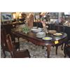 Image 3 : ROSEWOOD DINING TABLE W/2 LEAVES, 6 SIDE CHAIRS & 2 ARM CHAIRS (11 PCS)