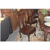 Image 6 : ROSEWOOD DINING TABLE W/2 LEAVES, 6 SIDE CHAIRS & 2 ARM CHAIRS (11 PCS)