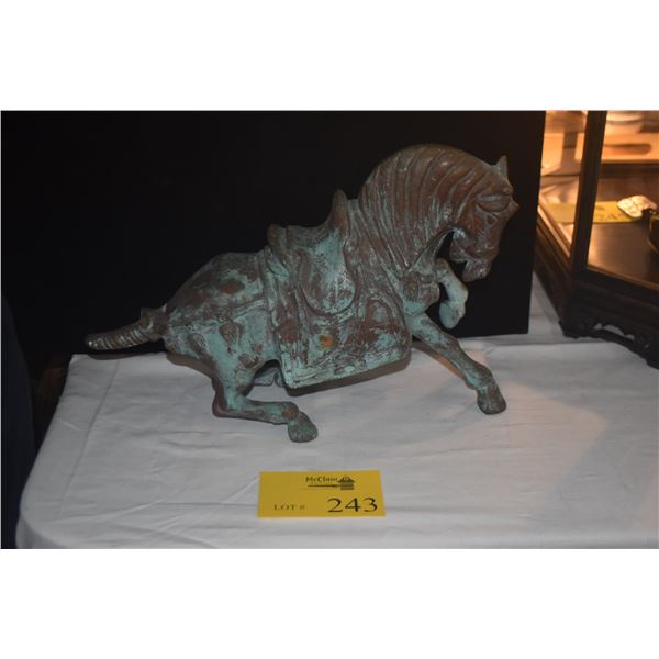 BRONZE HORSE STATUE (DOES NOT INCLUDE STAND)