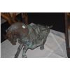 Image 4 : BRONZE HORSE STATUE (DOES NOT INCLUDE STAND)