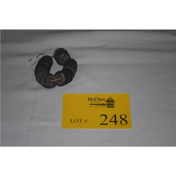 46 CHING DYNESTY COINS (46 PCS)