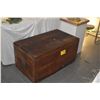 Image 2 : WOODEN TRUNK (37 1/2" X 21 1/2" X 19 1/4")