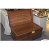 Image 3 : WOODEN TRUNK (37 1/2" X 21 1/2" X 19 1/4")