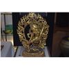 Image 2 : GILT NEPAL TIBETAN BUDDHIST DEITY, "VAJRAYOGINI" (18 3/4")