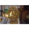 Image 6 : GILT NEPAL TIBETAN BUDDHIST DEITY, "VAJRAYOGINI" (18 3/4")