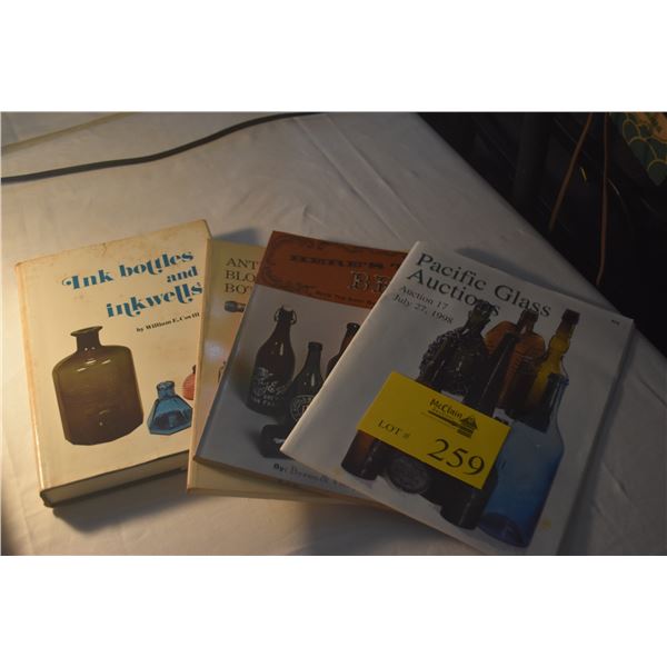 BOOKS ON BOTTLE COLLECTING (4 PCS)
