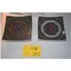 Image 1 : MIXED LOT: MANDALA PATTERN PLATES & LAMP SHADES (4 PCS)