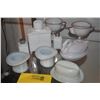 Image 3 : COLLECTION OF MILK GLASS (9 PCS)